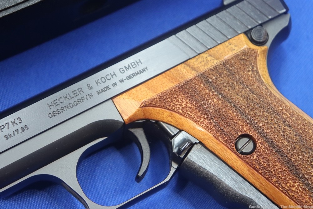 Heckler & Koch Model P7 K3 Pistol 380ACP Made in W Germany H&K 1987 P7K3 IH-img-7