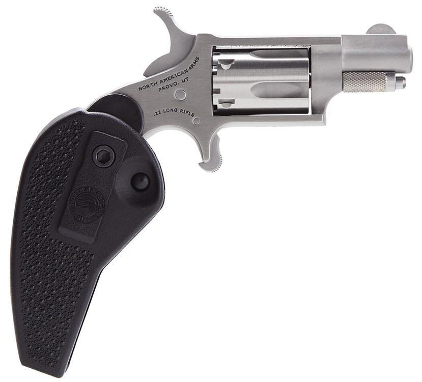 North American Arms Mini-Revolver 22 LR Revolver 1.13 5+1 Stainless-img-0