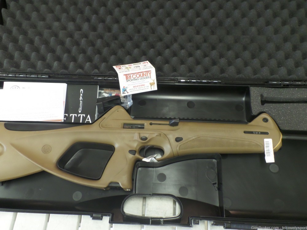 Beretta USA JX4922105 Cx4 Storm 9mm Luger 16.60" 10+1 Flat Dark Earth FDE-img-1