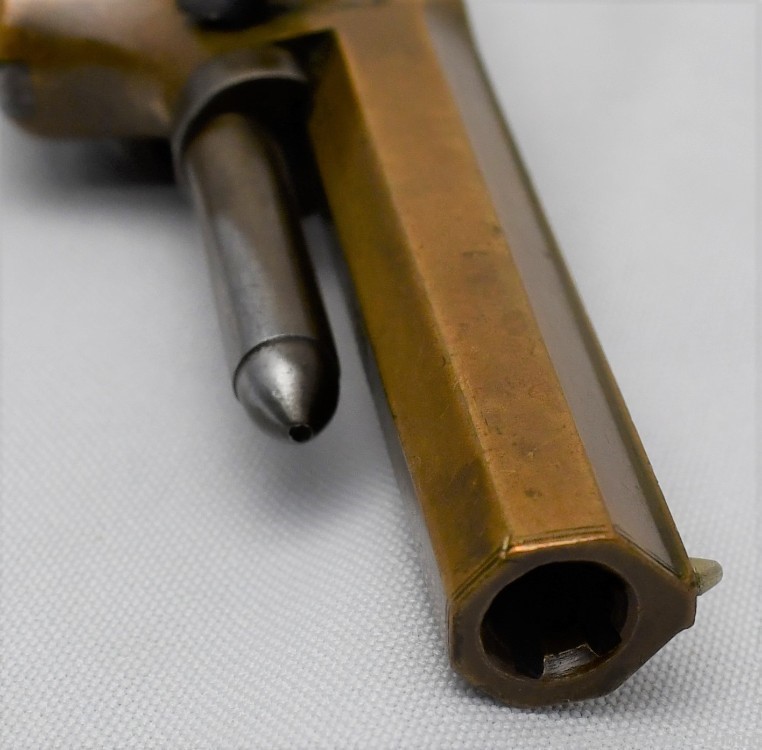 Charles Osborne Brass Frame Revolver-img-10