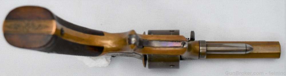Charles Osborne Brass Frame Revolver-img-6