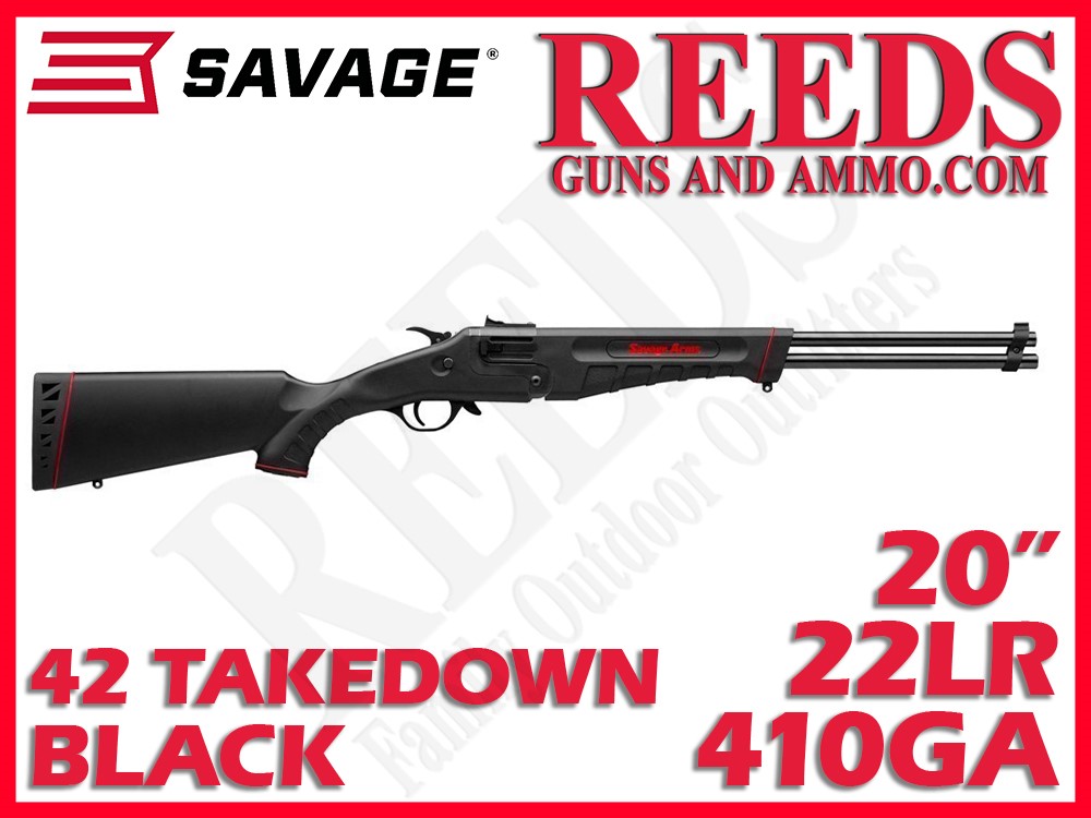 Savage 42 Takedown Combination 22 LR 410 Ga 3in 20in 22440-img-0