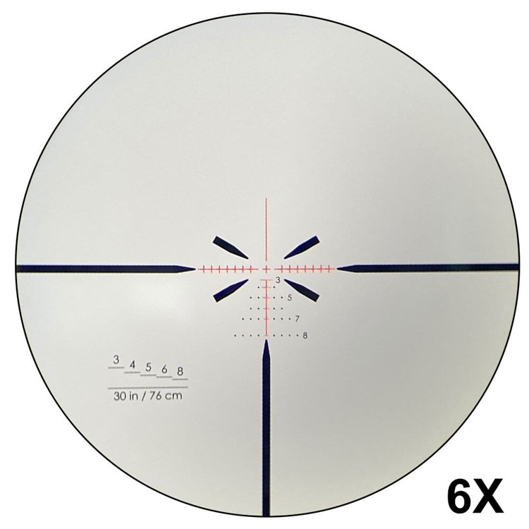 SAI Optics SAI 6 1-6x24mm .1 MRAD FFP Rapid Aiming Feature RNG16-T170-C10-img-2