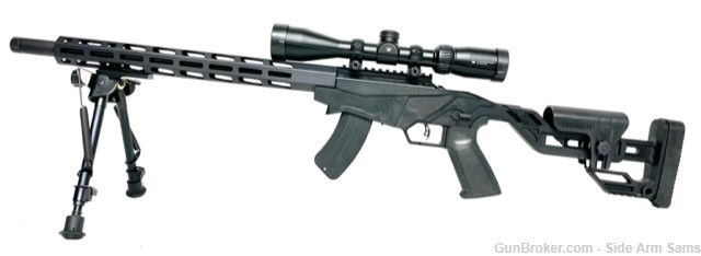 RUGER PRS 22 WRMF & RUGER Silent-SR Suppressed Rifle Pkg. w/Vortex Optics-img-6