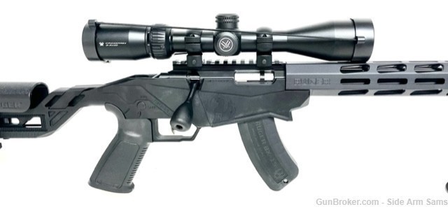 RUGER PRS 22 WRMF & RUGER Silent-SR Suppressed Rifle Pkg. w/Vortex Optics-img-16