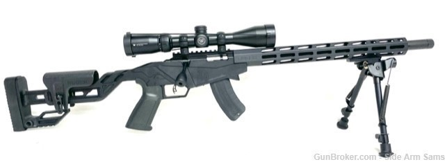 RUGER PRS 22 WRMF & RUGER Silent-SR Suppressed Rifle Pkg. w/Vortex Optics-img-4