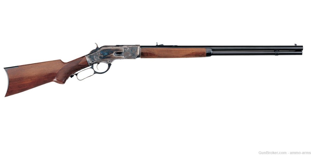Taylor's & Co. 1873 Pistol Grip Rifle .45 Colt 24.25" CH Walnut 550176-img-1