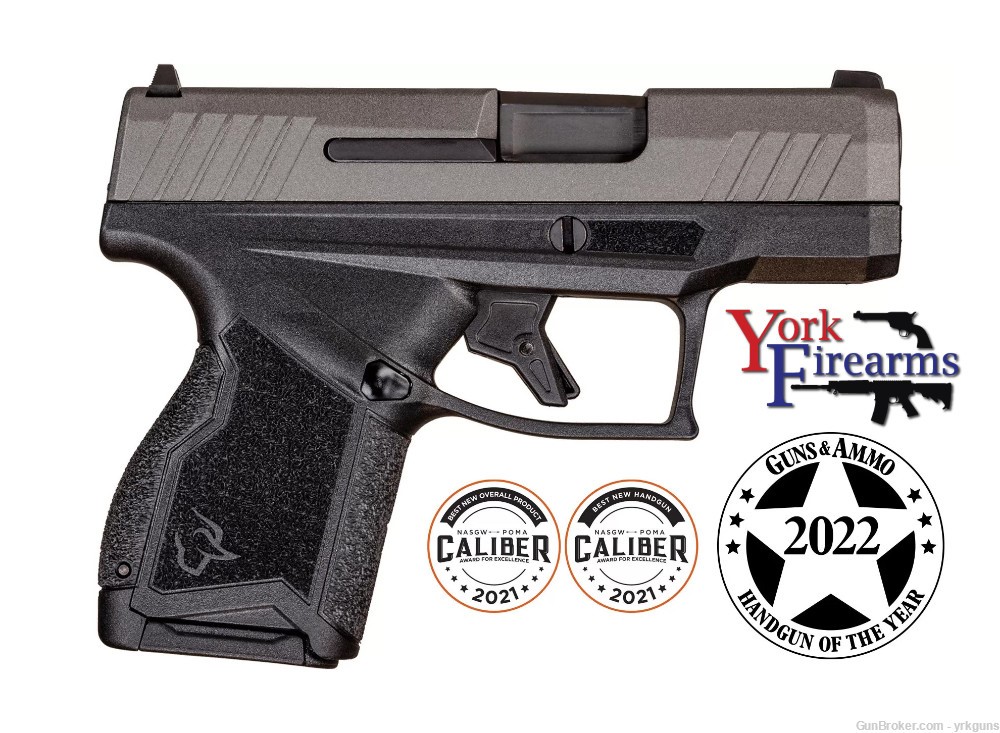 Taurus GX4 9mm Black/Tungsten 11RD Micro-Compact Handgun NEW 1-GX4M93C-img-5