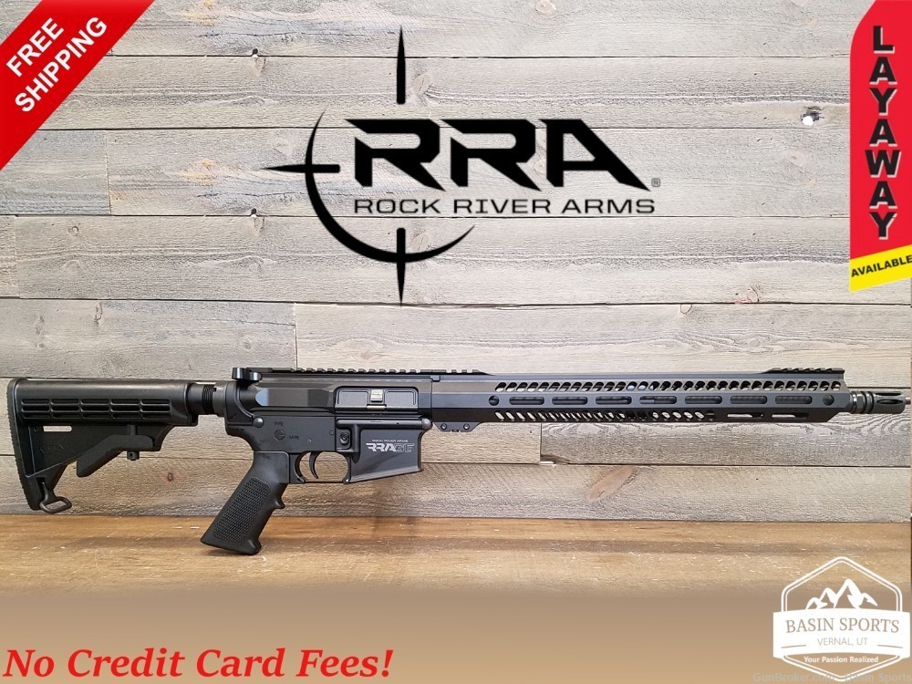 Rock River RRage 3G Rifle 16" 5.56 AR-15 DS1700 LAR-15M-img-0