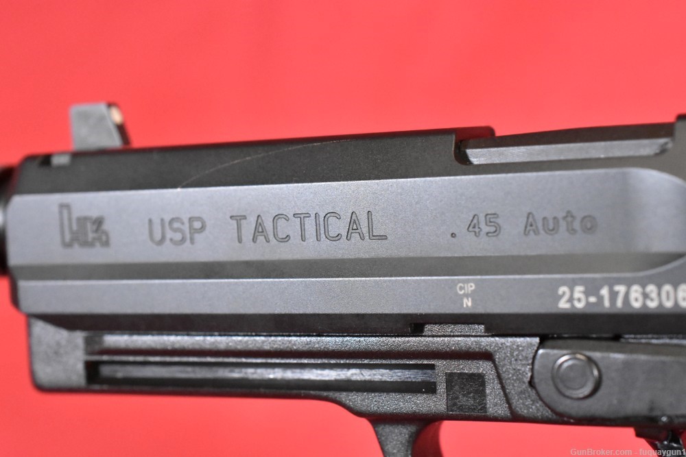 HK USP45 Tactical V1 45 ACP 5.09" Threaded Barrel *BLEM* USP 45 Tactical-img-13