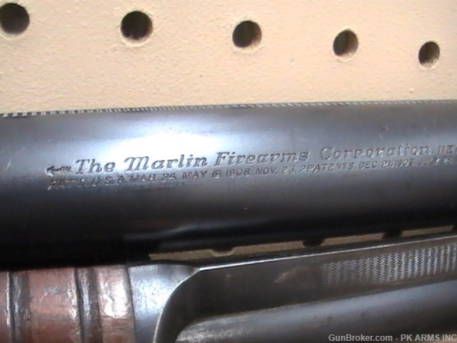 Marlin Model No 42 12ga Shotgun 30" Barrel Marlin 42 Pump Action Shotgun-img-20
