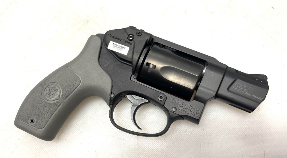 Smith & Wesson M&P Bodyguard 38 Special + P Revolver Crimson Trace 12056-img-0