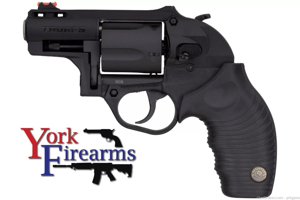 Taurus 605 Poly Protector 357MAG/38SPL 2" Black Revolver NEW 2-605021PLY-img-1