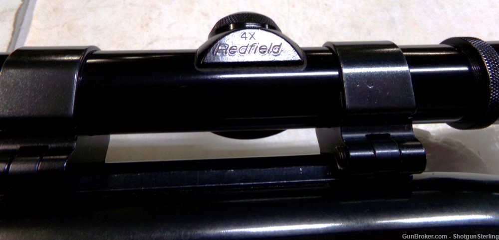 Used Remington 7400 Rifle in 30-06 with Redfield 4X Post scope -img-8