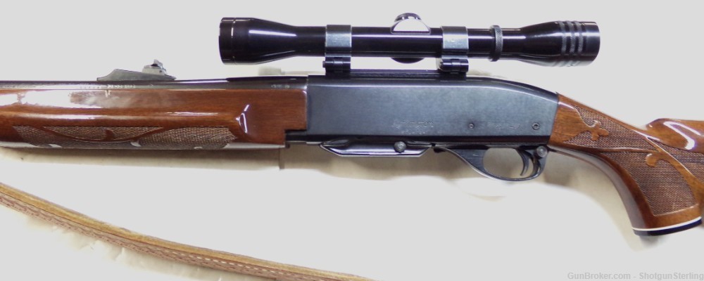 Used Remington 7400 Rifle in 30-06 with Redfield 4X Post scope -img-2