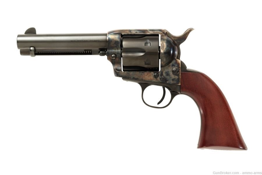 Taylor's & Co. 1873 Gunfighter Tuned .375 Magnum 4.75" Blued 6 Rds 555148DE-img-2