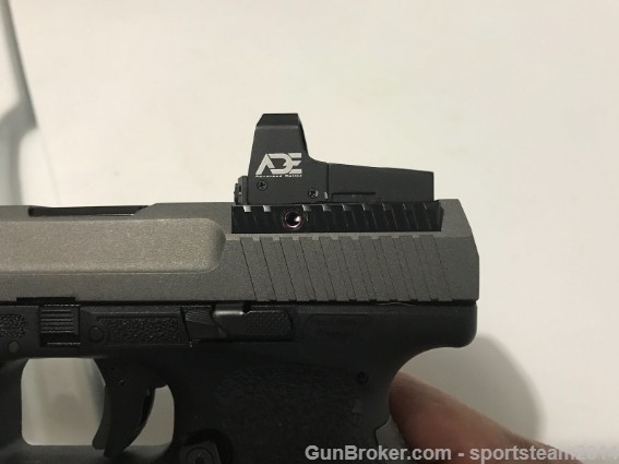 ADE RD3-006B GREEN Dot Sight + Sig-Sauer-P226 P2020 pistol mount (C1)-img-5