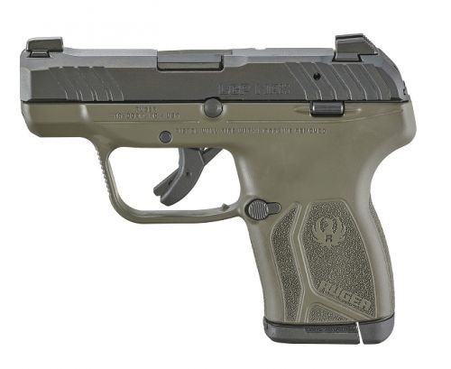 Ruger LCP Max Green/Black 380 ACP Pistol-img-0