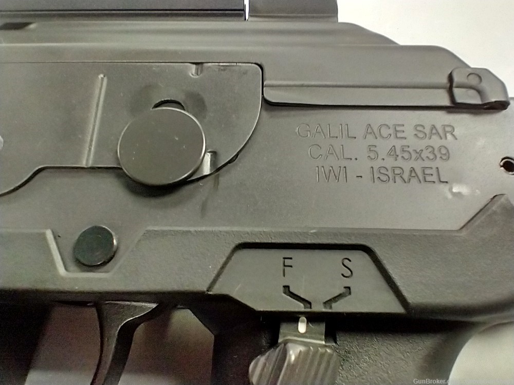 IWI GALIL ACE SAR 16" Semi-Auto Rifle 5.45x39mm Folding Stock VERY NICE-img-11