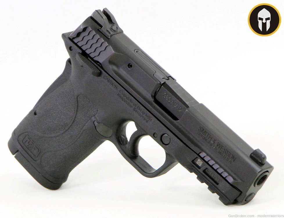 Smith & Wesson M&P 380 Shield EZ - 3.6" Bbl (.380 ACP) Tumb Safety - Black-img-3