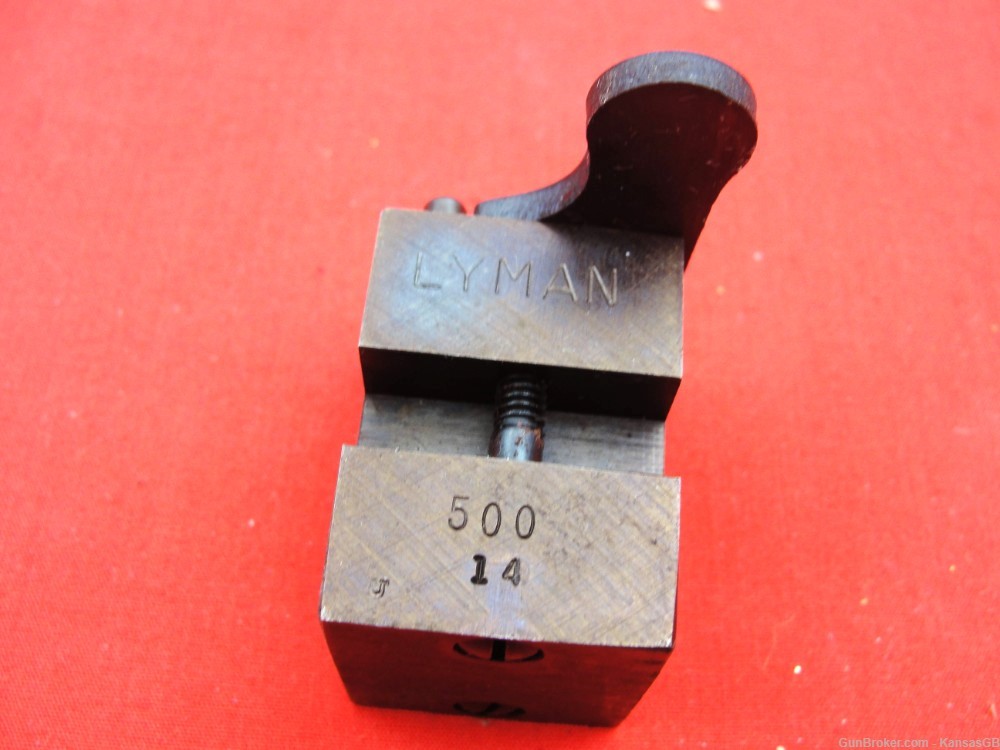 Lyman 500RB SC bullet mould blocks-img-1