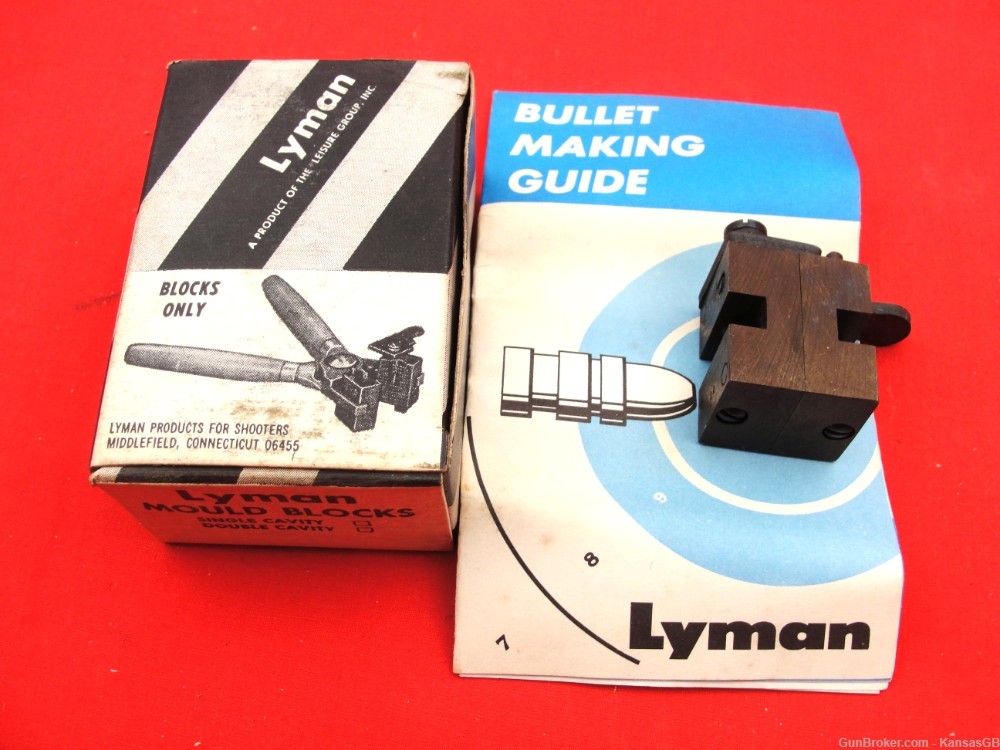 Lyman 500RB SC bullet mould blocks-img-0