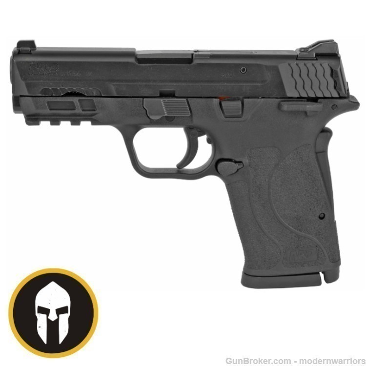Smith and Wesson M&P9 Shield EZ 2.0 - 3.6" Barrel (9mm) Manual Safety - BLK-img-0