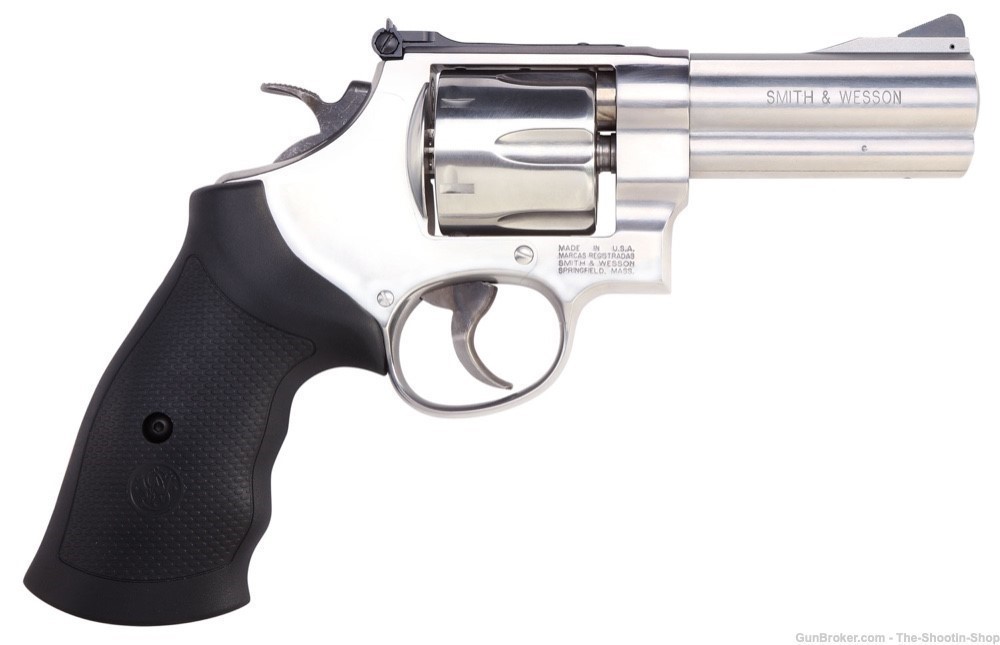 Smith & Wesson Model 610 Revolver 6RD 10MM Stainless 12463 610-3 S&W 4" NEW-img-2