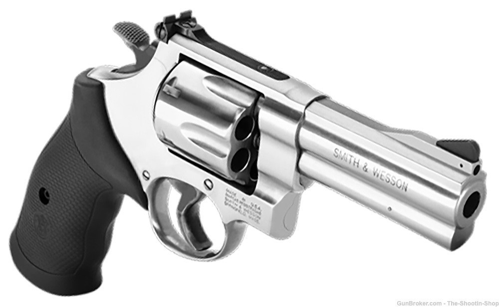 Smith & Wesson Model 610 Revolver 6RD 10MM Stainless 12463 610-3 S&W 4" NEW-img-0