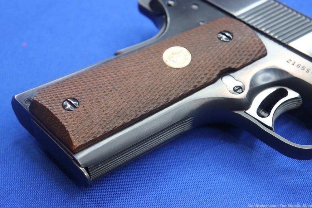 Colt National Match Model 1911 Pistol 45ACP 1967 MFG 5" 45 Elliason Sight-img-10