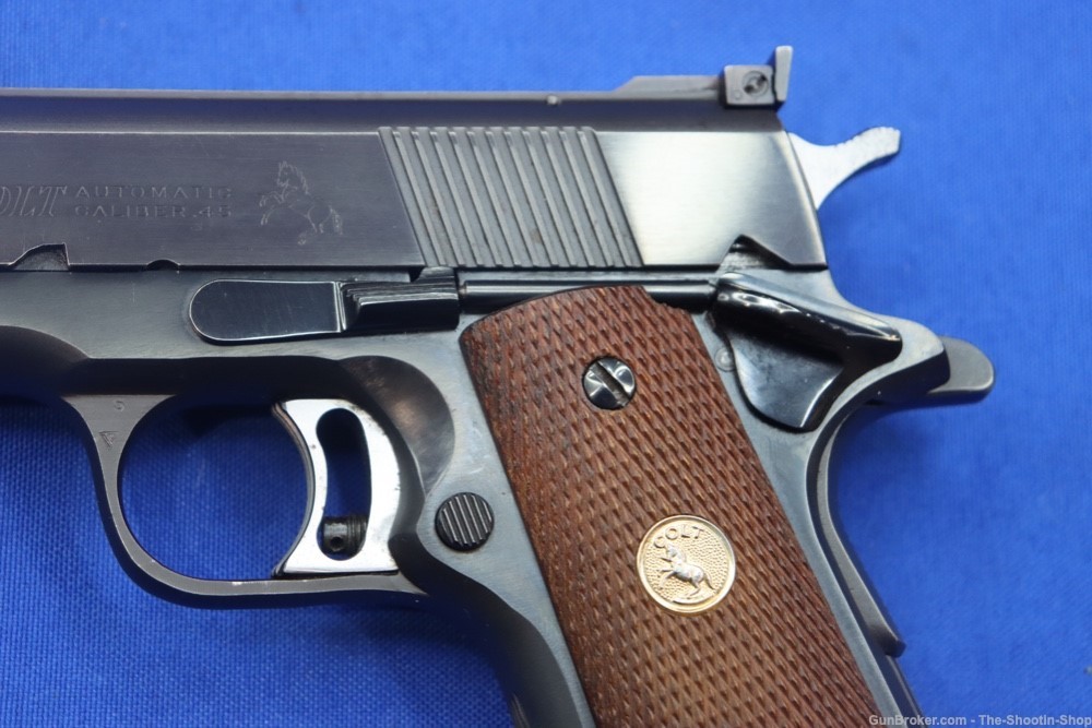 Colt National Match Model 1911 Pistol 45ACP 1967 MFG 5" 45 Elliason Sight-img-3