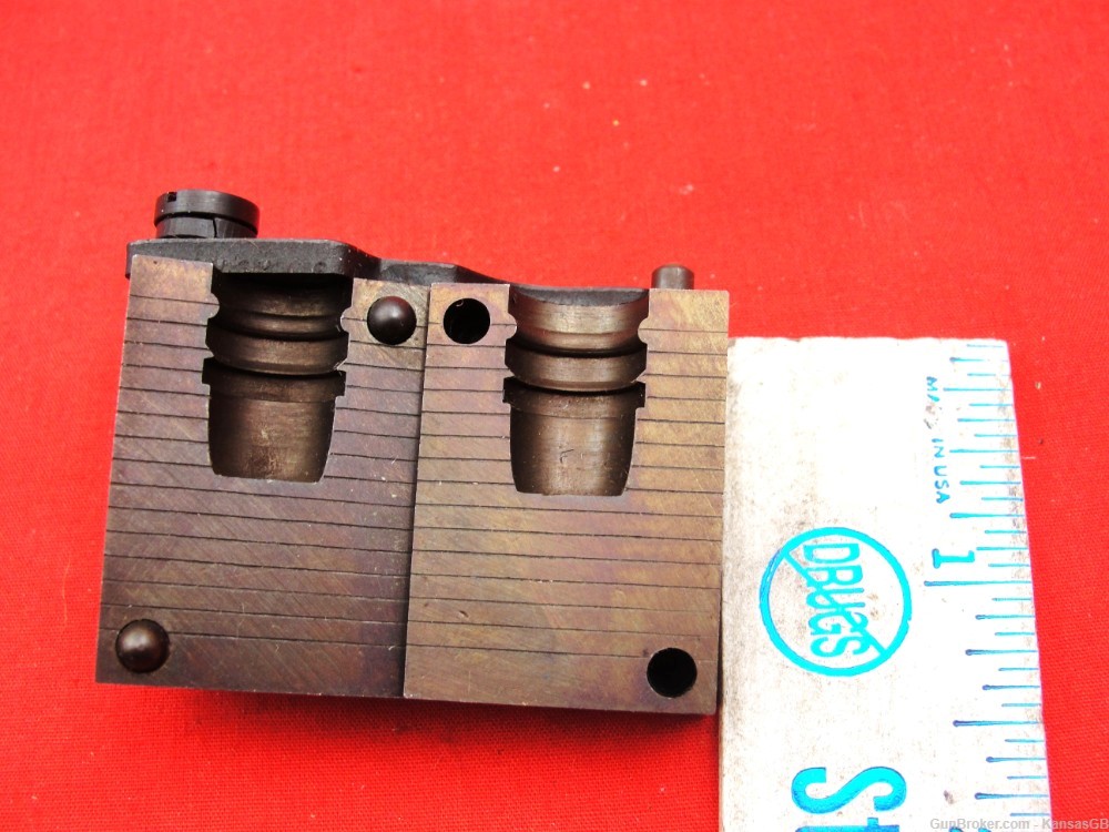 Lyman 454424 255 gr SC SWC bullet mould blocks-img-5