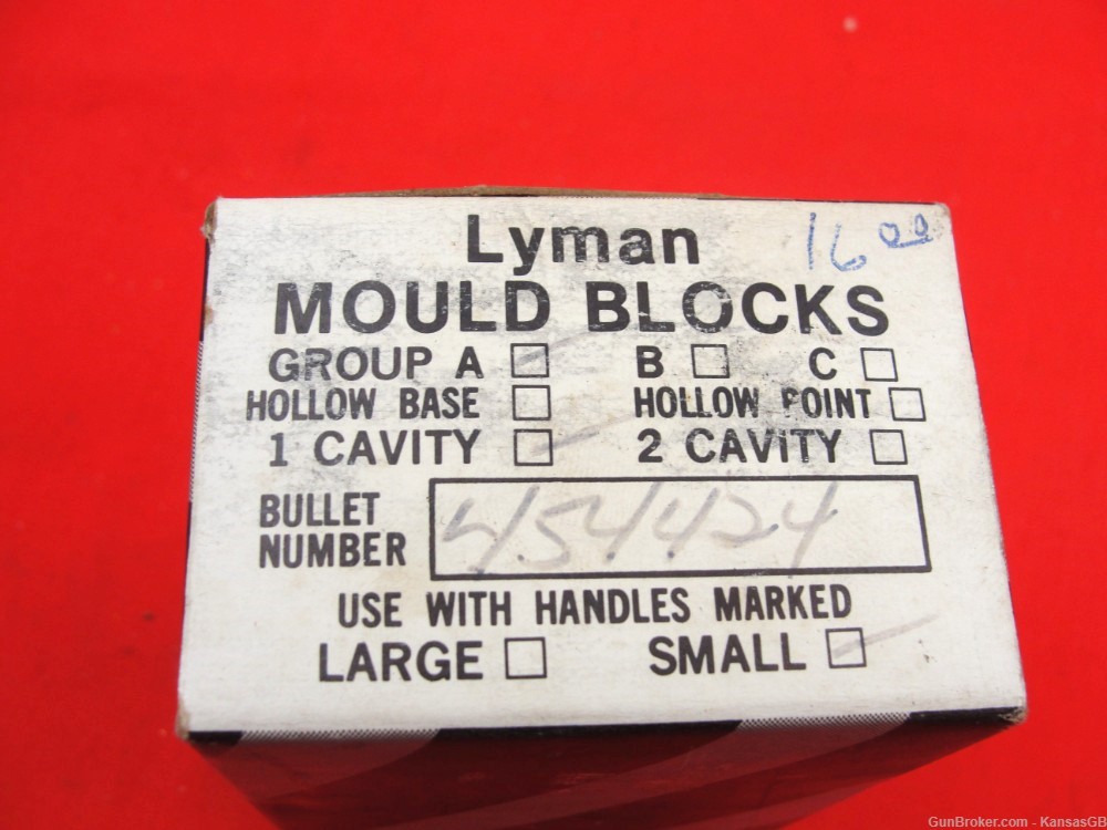 Lyman 454424 255 gr SC SWC bullet mould blocks-img-7