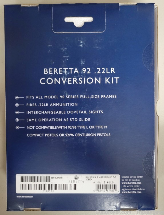 Beretta 92FS 22 conversion 10rd magazine 5190101-img-1
