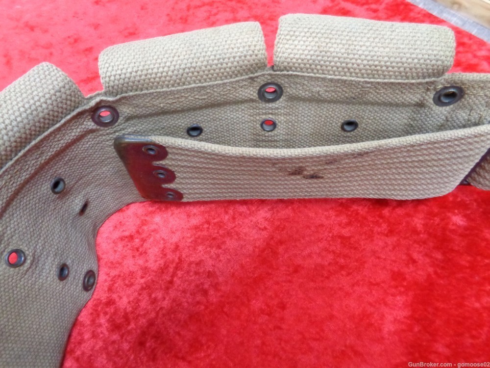 US Army Military Ammo Belt 1918 Russell WWI World War 1917 1903 Rifle Clip-img-5