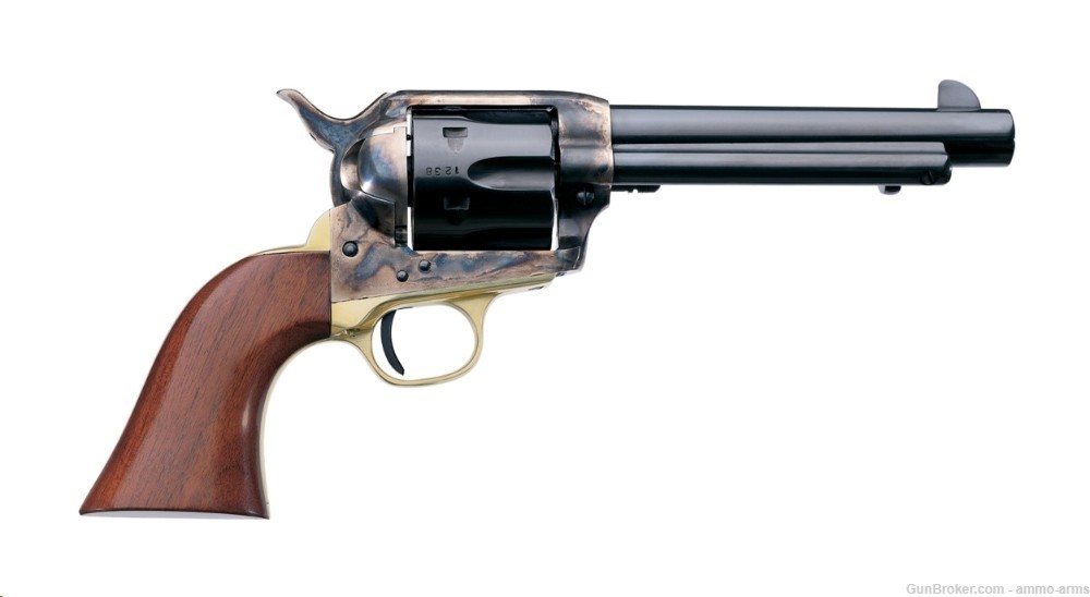 Uberti 1873 Cattleman II Brass 5.5" .357 Magnum 6 Rounds 356210-img-1