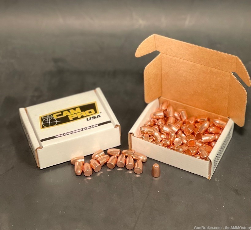 9MM 124GR FCPRN Bullets 100 Count Box -img-0