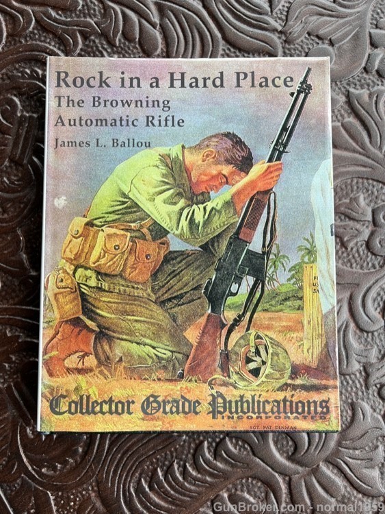 SIGNED COPY ROCK IN A HARD PLACE by JAMES BALLOU # 107 OF 200-img-2