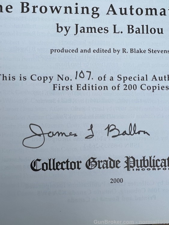 SIGNED COPY ROCK IN A HARD PLACE by JAMES BALLOU # 107 OF 200-img-8