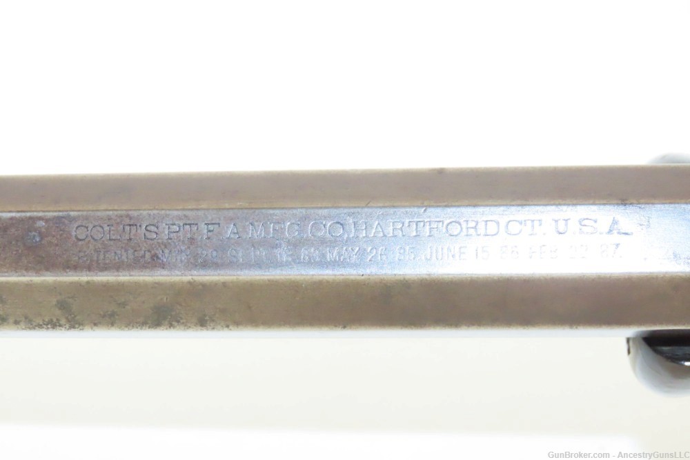 c1888 COLT mfr. LIGHTNING Slide Action RIFLE .32-20 WCF Winchester  Antique-img-9