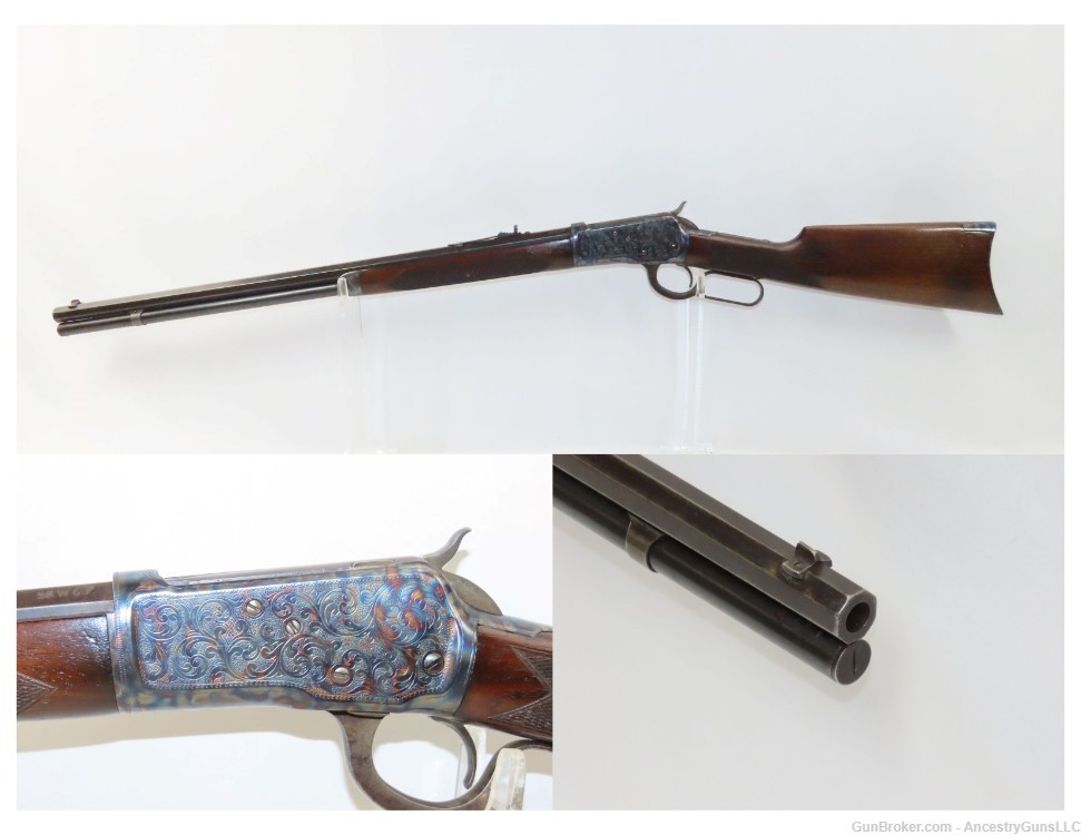 c1912 WINCHESTER Model 1892 Lever Action RIFLE .38-40 OCTAGONAL BARREL  C&R-img-0