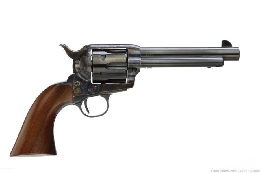 Taylor's & Co. 1873 Gunfighter .357 Magnum Case Hardened 5.5" Blued  550857-img-1