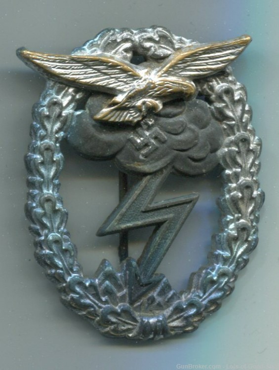 German World War II Luftwaffe Ground Assault Badge-img-0