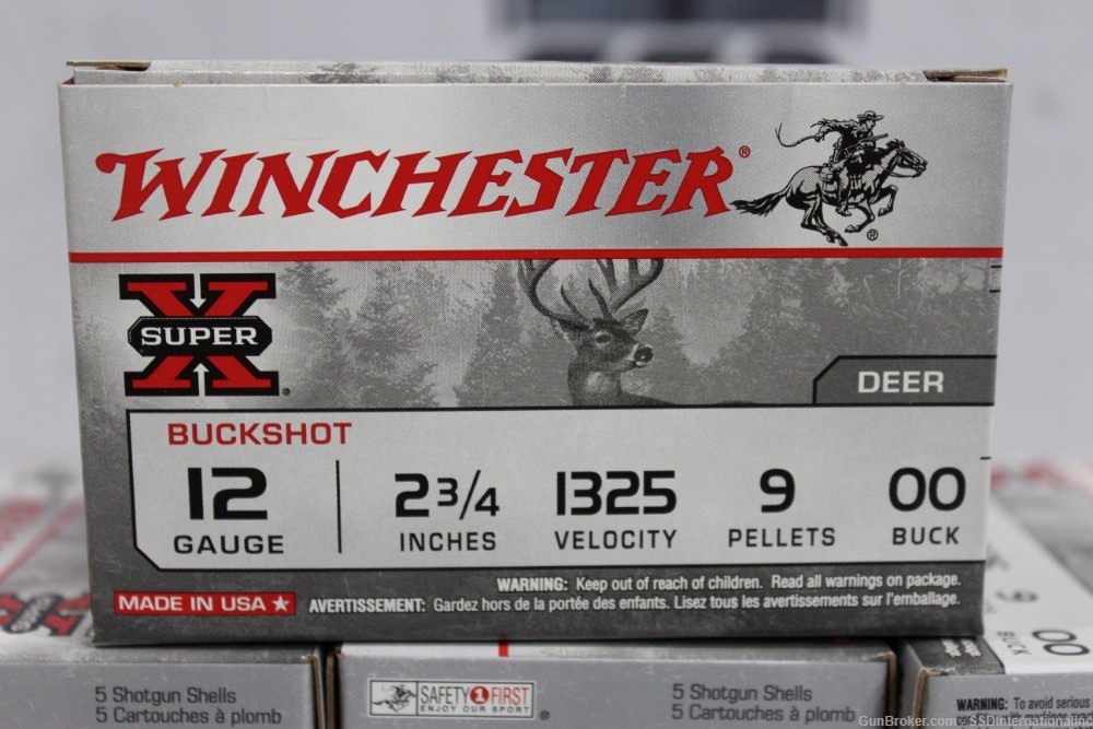 Winchester 12ga 00 Buckshot XB1200 DL & Adult Signature Required!-img-1