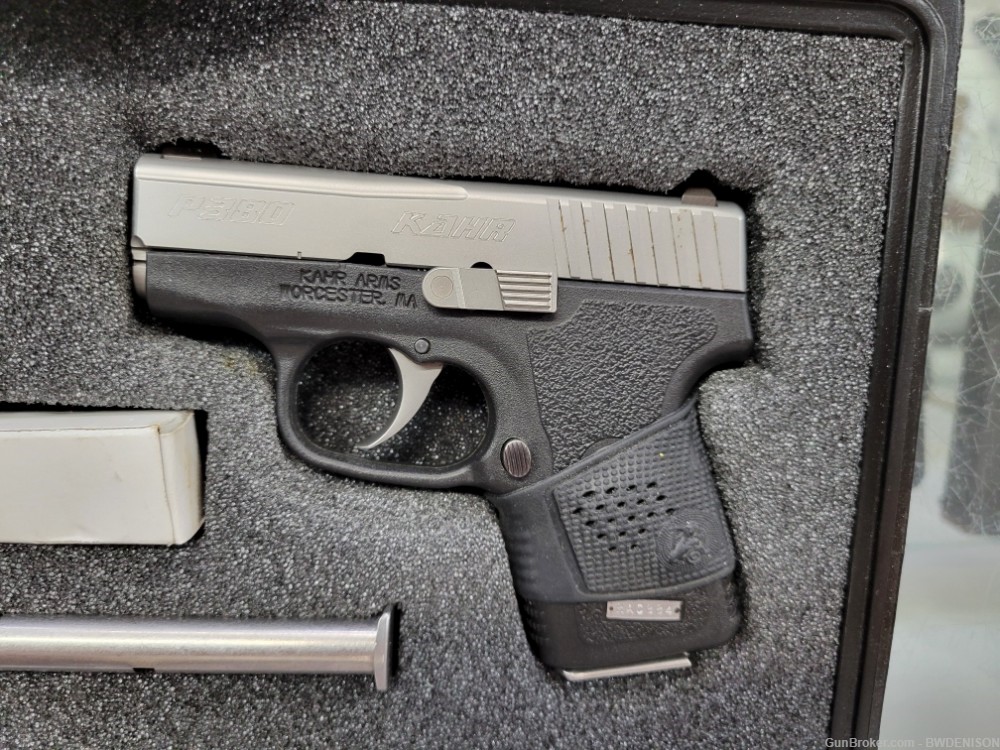 Kahr P380 380 Auto Pistol 2 Tone With Box 2 Mags-img-1