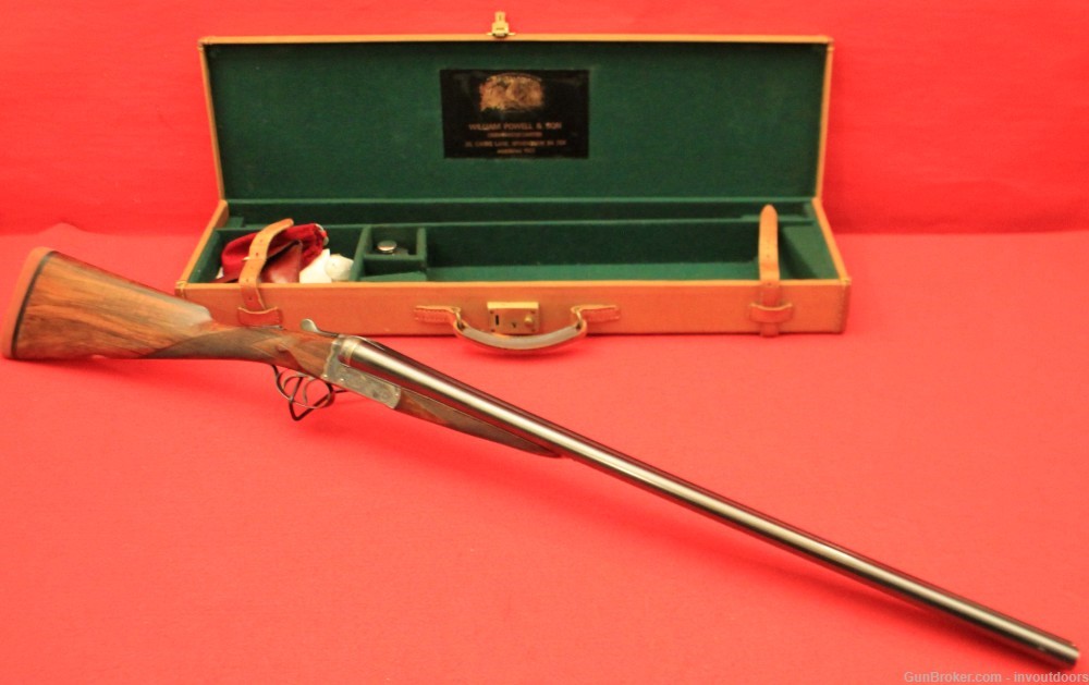 William Powell & Son (Birmingham) SxS 12 gauge 2 3/4" chambers shotgun.-img-0