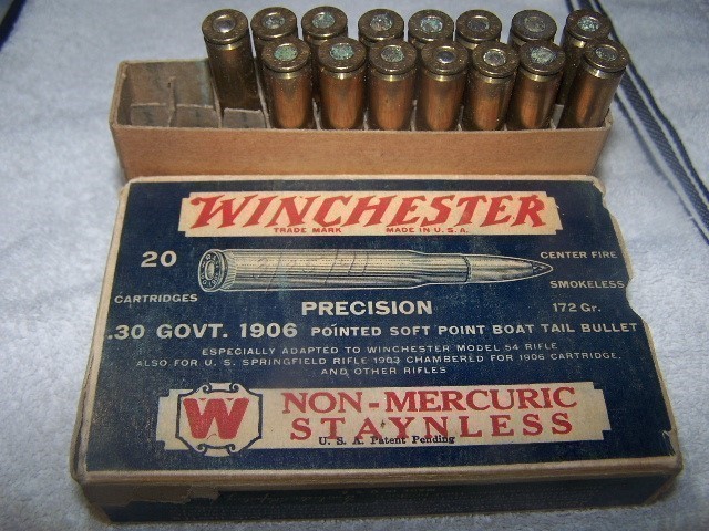Blue Winchester Precision 30 Govt. 1906-img-0