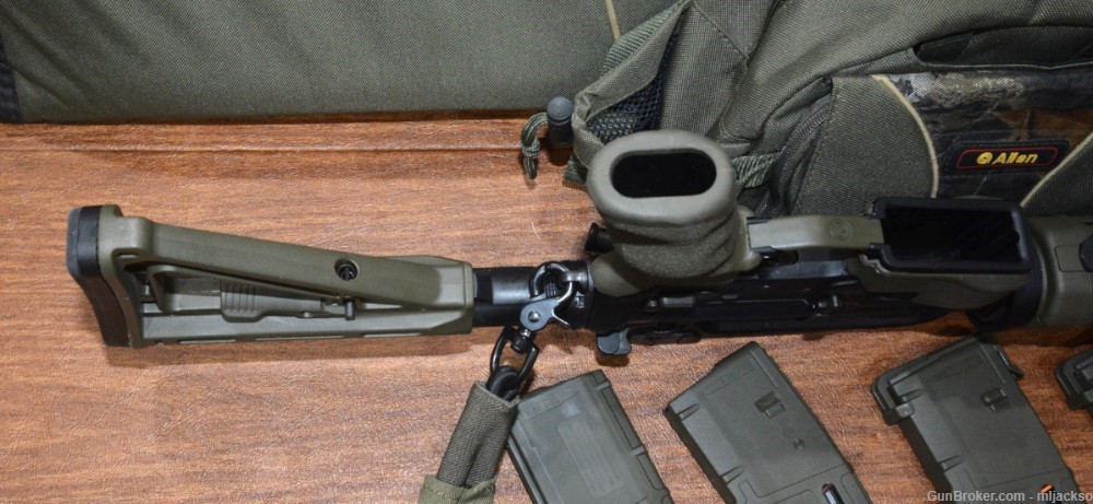 Eagle Arms (Armalite) AR-15, Magpul OD Green, 5 Mags-img-19
