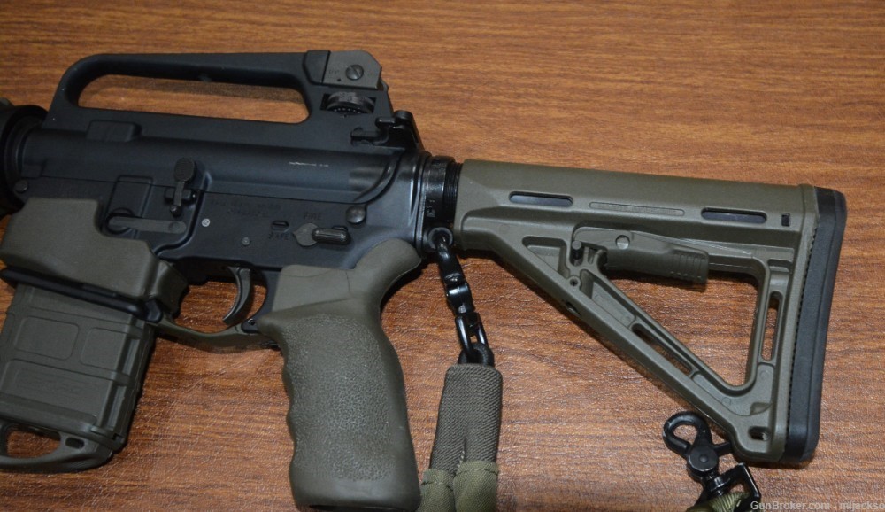 Eagle Arms (Armalite) AR-15, Magpul OD Green, 5 Mags-img-5