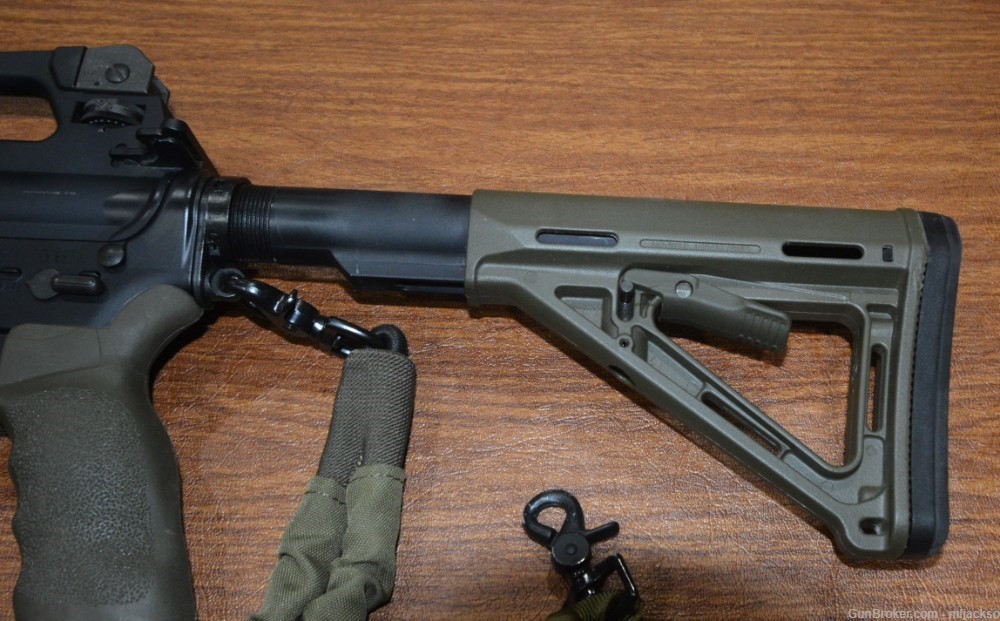 Eagle Arms (Armalite) AR-15, Magpul OD Green, 5 Mags-img-4